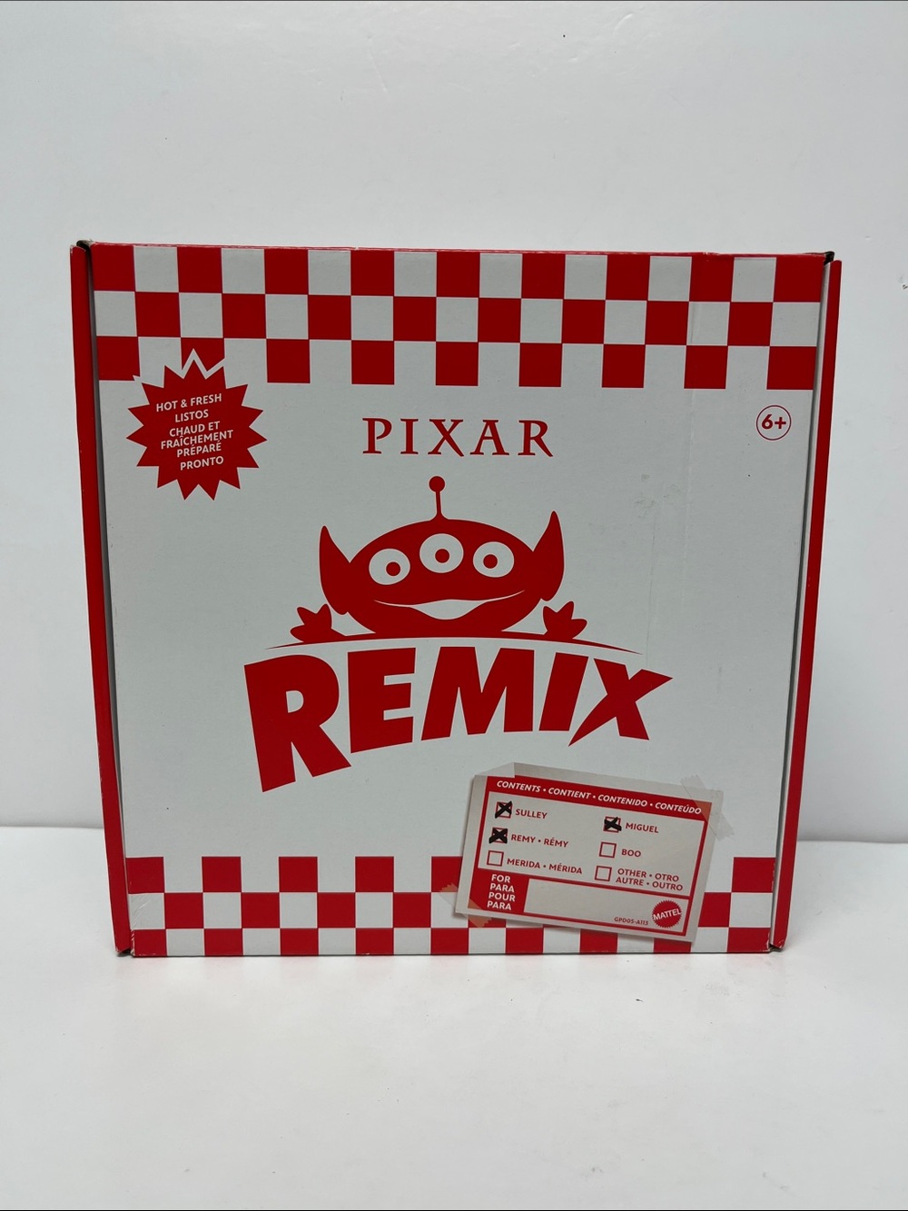 Disney PIXAR Remix Collectible Playset - Sulley, Miguel, Remy